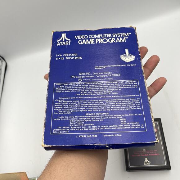 Space Invaders (Atari 2600) 1978 Complete in Box CIB Cleaned & Tested - Picture 6 of 8